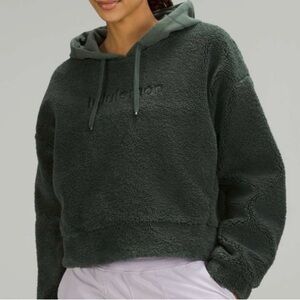 Lululemon Textured Fleece Embroidered Logo